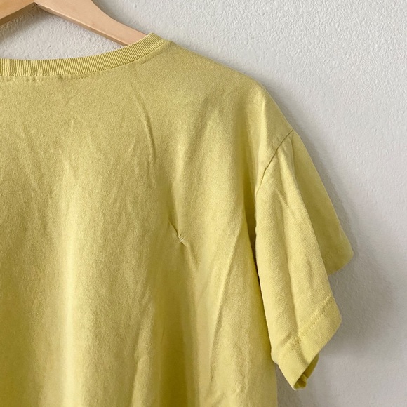 SOLD Vintage Yellow Adidas Tee - Picture 6 of 6